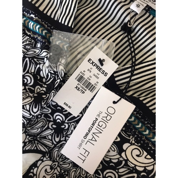 HP ๐ NWT Express Portfolio Button Down - Picture 2 of 5